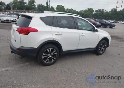 2015 Toyota Rav4 Limited z USA, uszkodzony, nr VIN 2T3DFREV9FW342995